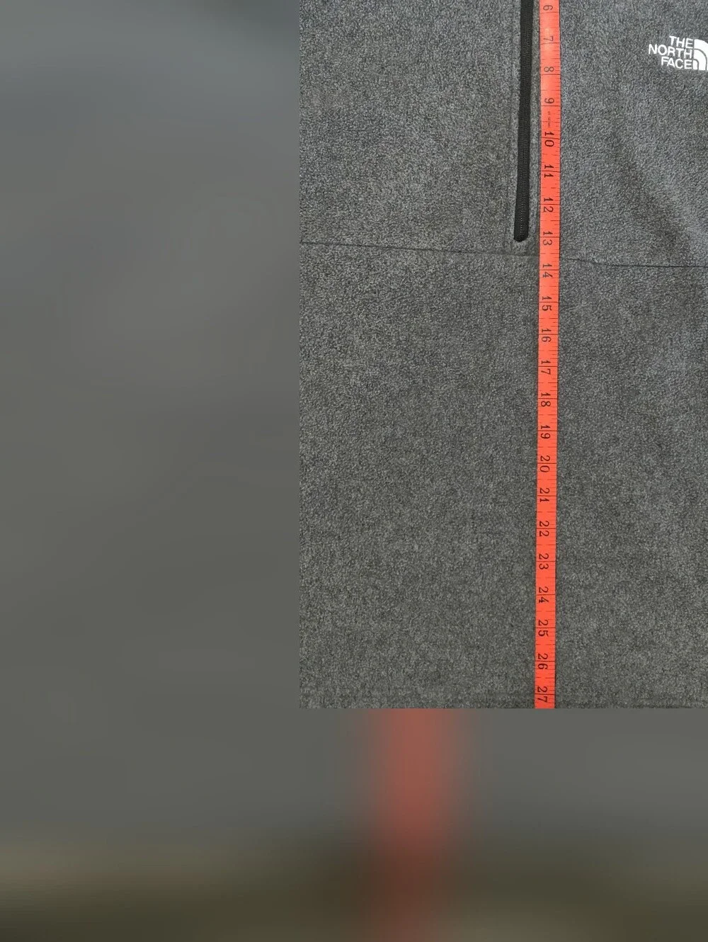 The North Face Men's Glacier 1/2 Zip Fleece - Gray
